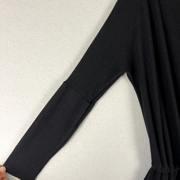 Revolve Enza Costa Jumpsuit Womens Black Modal Jersey Slouch Asymmetrical - Picture 7 of 16